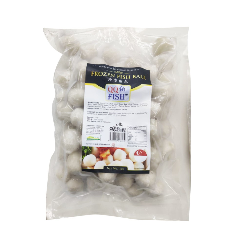 QQ Fish Ball 1kg (Case 10)