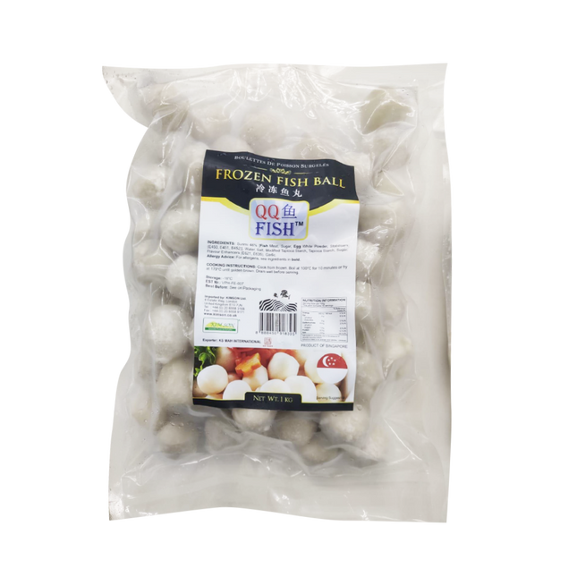 QQ Fish Ball 1kg (Case 10)