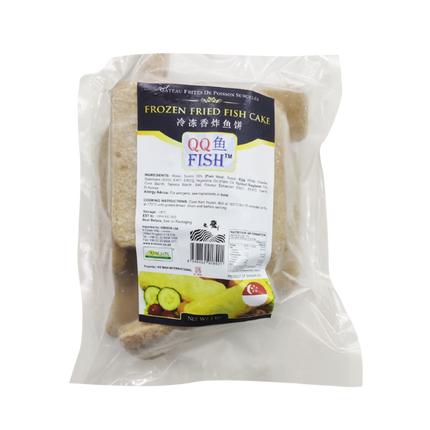 QQ Fried Fish Cake 1kg (Case 10)