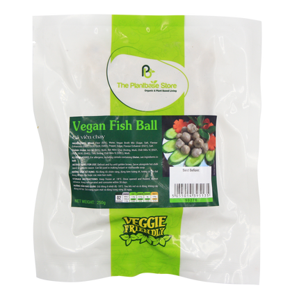 THE PLANTBASE STORE Vegan Fish Ball 250g (Case 20)
