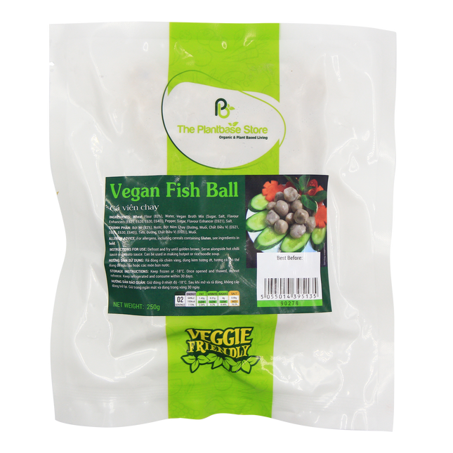 THE PLANTBASE STORE Vegan Fish Ball 250g (Case 20)