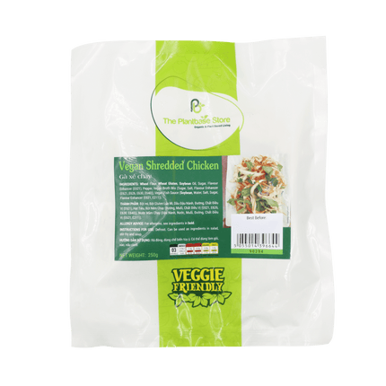 The Plantbase Store Vegan Shredded Chicken 250G (Case 20)