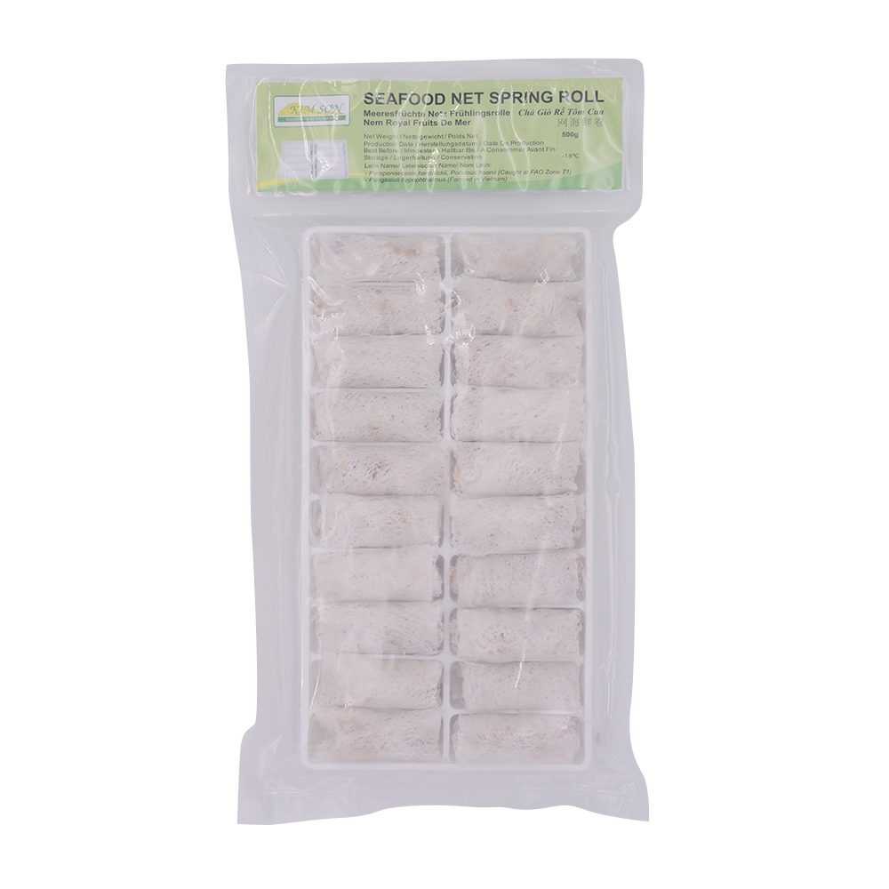 Kim Son  Seafood Net Spring Roll 500g (Case 20)