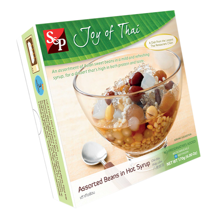 S&P Assorted Beans In Hot Syrup 175g (Case 12)