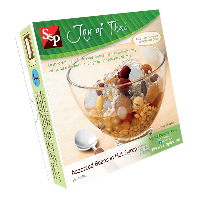 S&P Assorted Beans In Hot Syrup 175g (Case 12)