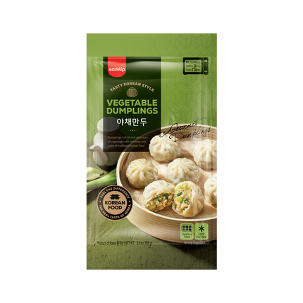 SAMLIP Vegetable Jjin Dumpling 168g (Case 24)