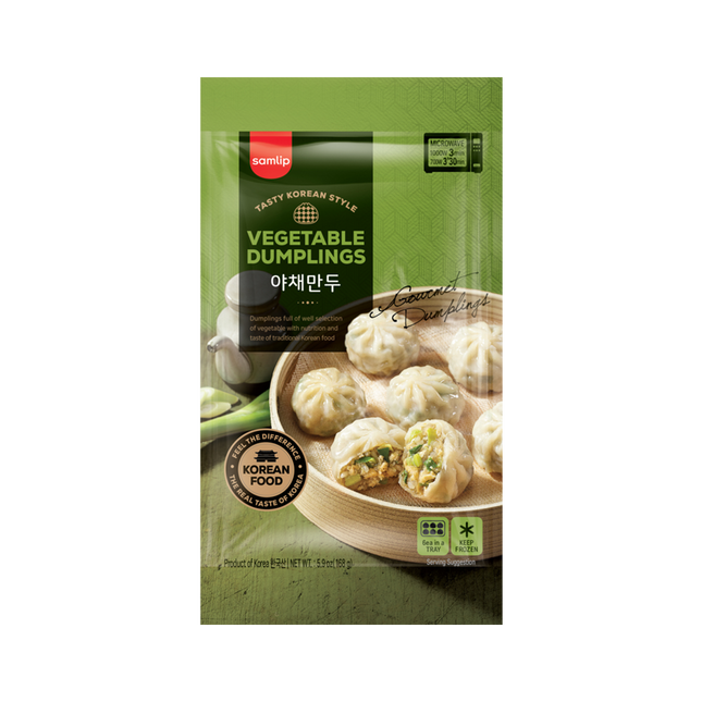 SAMLIP Vegetable Jjin Dumpling 168g (Case 24)