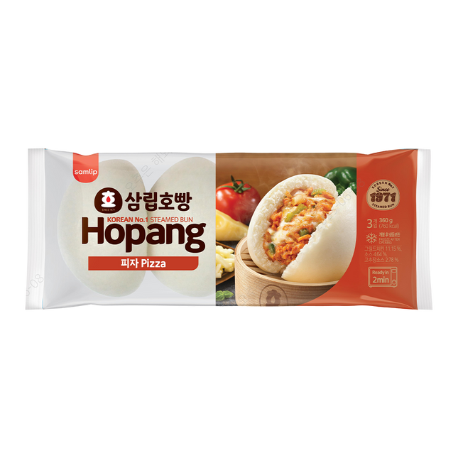 SAMLIP Hopang Pizza Bun (3pcs) 255g (Case 18)