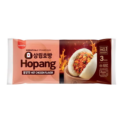 SAMLIP Hopang Hot Chicken Bun (3pcs) 255g (Case 18)