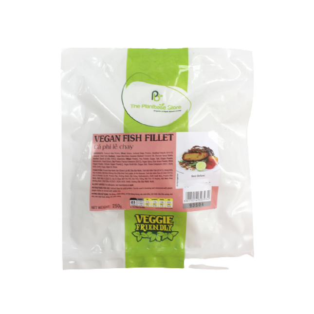 The Plantbase Store Vegan Fish Fillets 250g (Case 20)