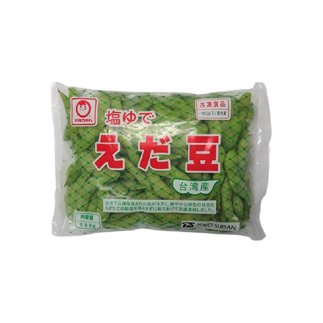 TOYO SUISAN Edamame with Pod (Salted and boiled) 500g (Case 20)