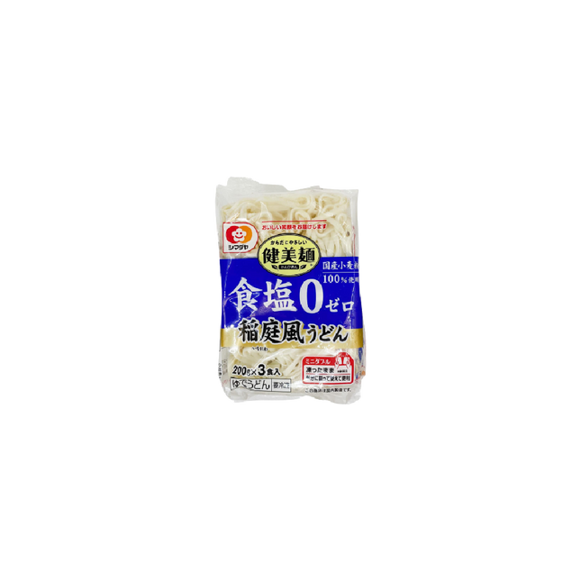 SHIMADAYA Inaniwa Style Udon without Salt (3pcs) 600g (Case 18)