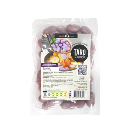 Golden Lotus Taro Topokki 500g (Case 20)
