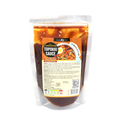 Golden Lotus Traditional Topokki Sauce 500g (Case 20)