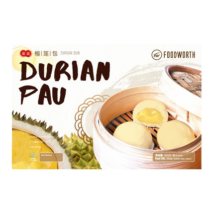 FOODWORTH Durian Bun 360g (Case 24)