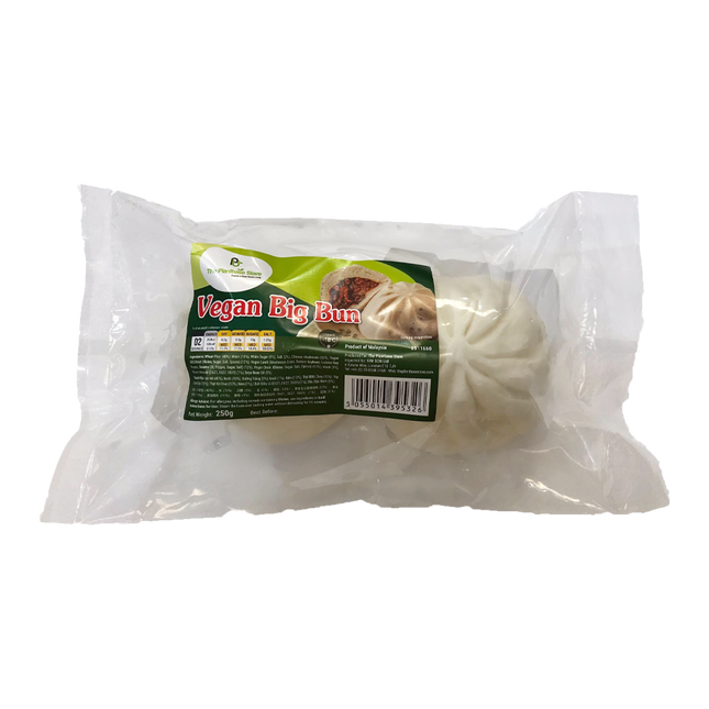 The Plantbase Store Vegan Big Bun 250g (Case 8)