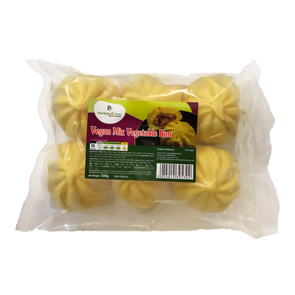 The Plantbase Store Vegan Mix Vegetable Buns 500g (Case 6)