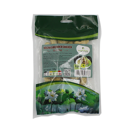 The Plantbase Store Vegan  Shredded Chicken 100g (Case 30)