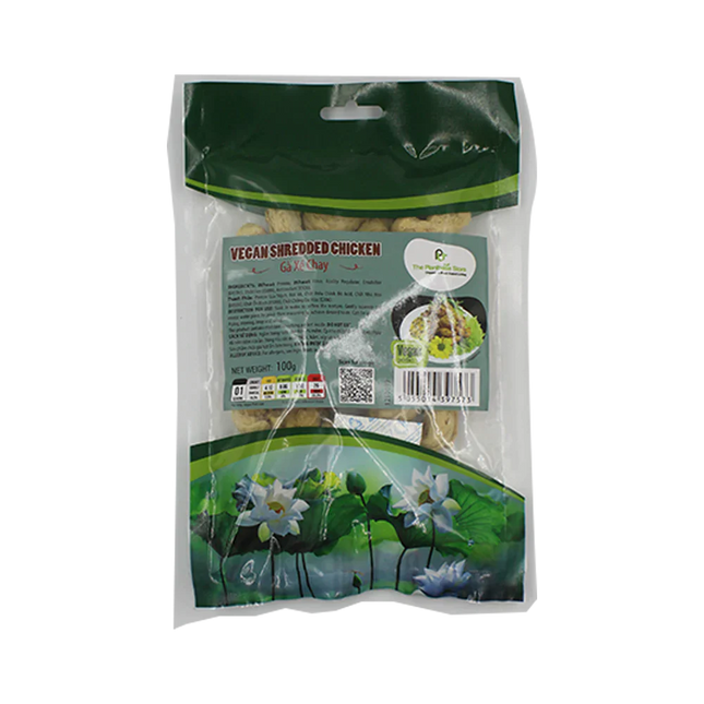 The Plantbase Store Vegan  Shredded Chicken 100g (Case 30)