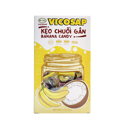 Vicosap Banana Candy 200g (Case 30)
