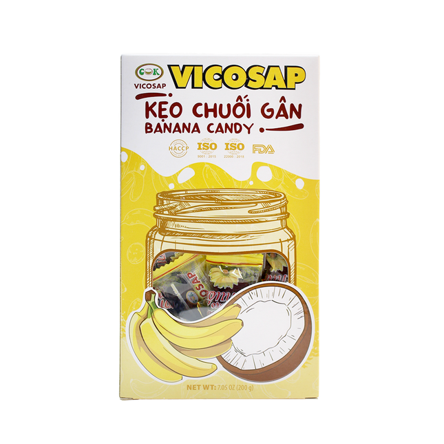 Vicosap Banana Candy 200g (Case 30)
