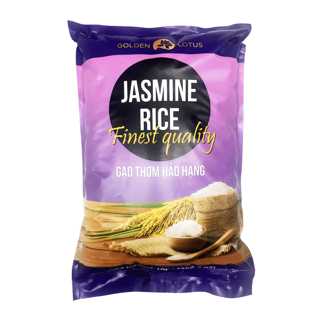 Golden Lotus Jasmine Rice 10kg (Unit)