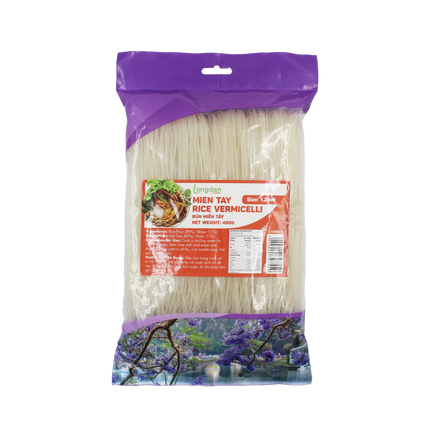 Longdan Mien Tay Rice Vermicelli 1.2mm 400gr (Case 25)