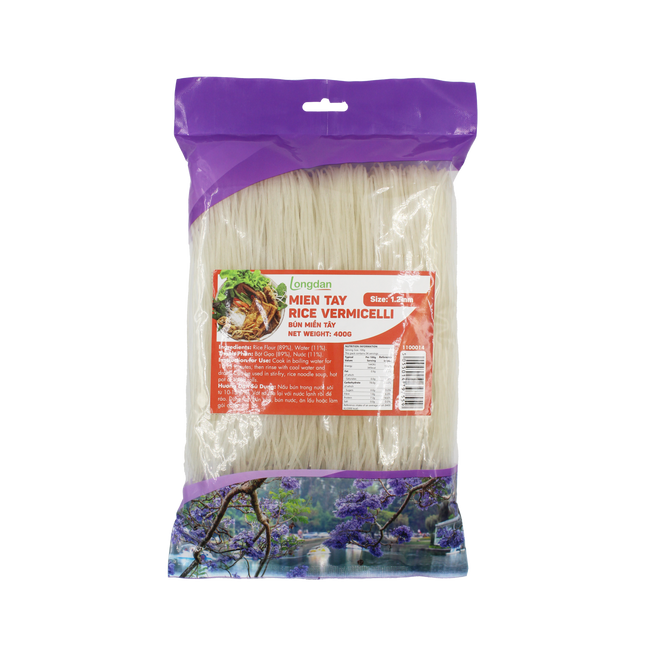 Longdan Mien Tay Rice Vermicelli 1.2mm 400gr (Case 25)