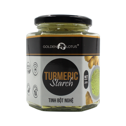 Golden Lotus Turmeric Starch 200g (Case 24)