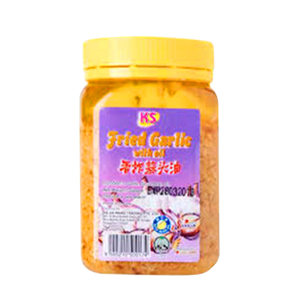 JIA JIA WANG Fried Garlic With Oil 350g (Case 12)