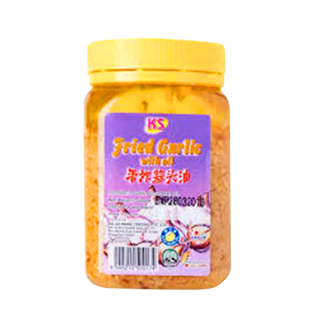 JIA JIA WANG Fried Garlic With Oil 350g (Case 12)