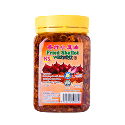 JIA JIA WANG Fried Shallot With Oil 350g (Case 12)