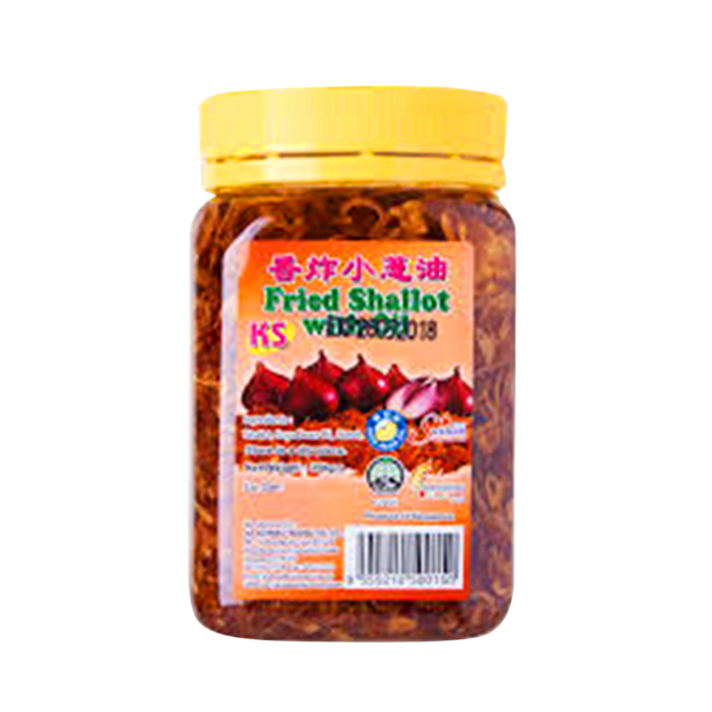 JIA JIA WANG Fried Shallot With Oil 350g (Case 12)