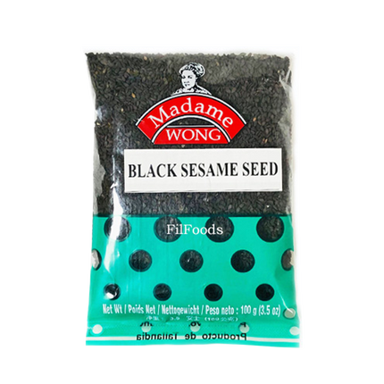 MADAME WONG Black Sesame Seed 100g (Case 25)