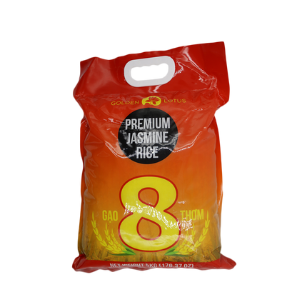Golden Lotus Premium Jasmine Rice 5kg (Case 2)