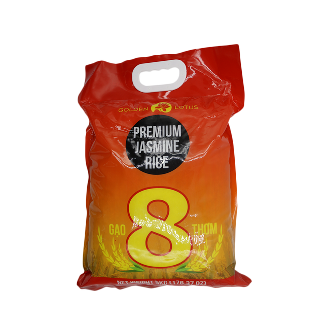 Golden Lotus Premium Jasmine Rice 5kg (Case 2)