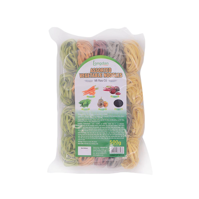 Longdan Assorted Vegetables Noodle (Case 20)