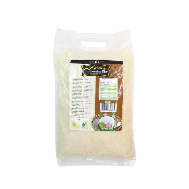 Yellow Ant Jasmine Rice 5kg (Case 2)