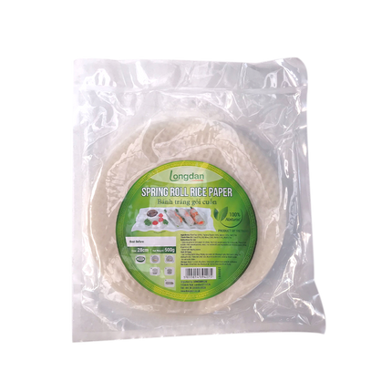 Longdan Spring Roll Rice Paper 28cm 500g (Case 20)