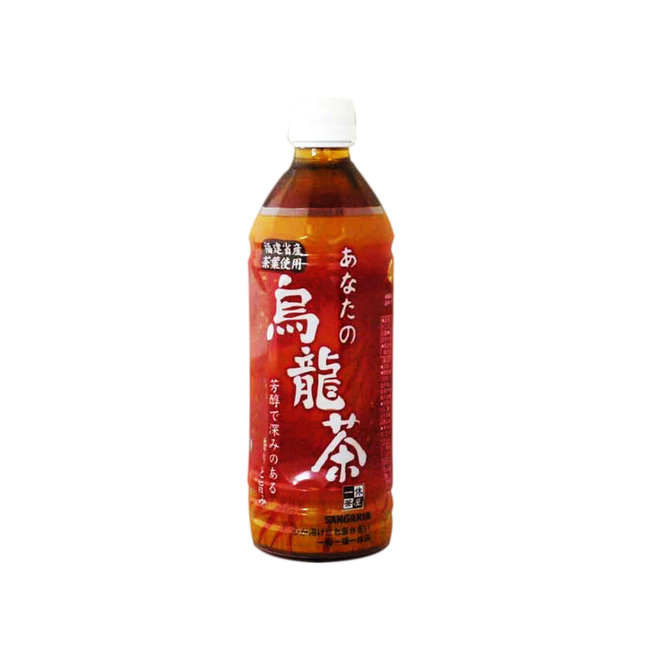 SANGARIA Oolong Tea Sugar Free 500ml (Case 24)