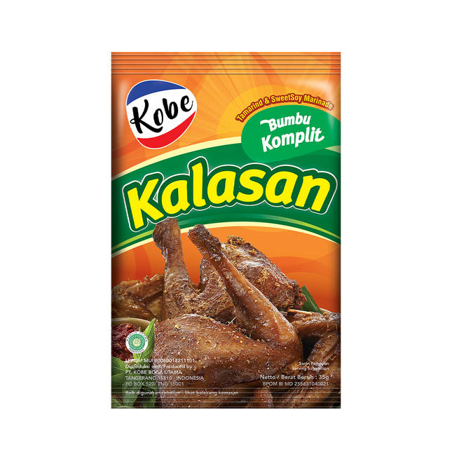 Kobe Kalasan Fried Chicken Marinade 35g (Case 144)