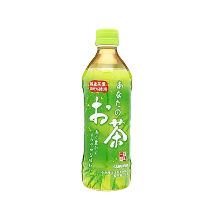 SANGARIA Green Tea Sugar Free 500ml (Case 24)