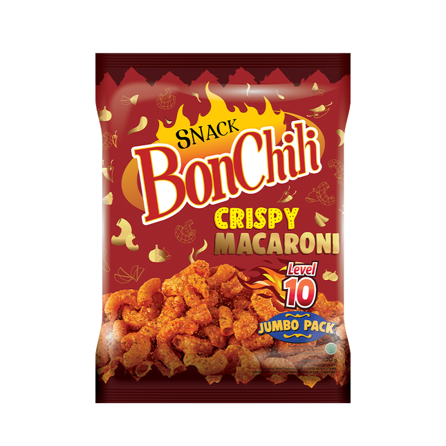 Kobe Bonchili Spicy Macaroni Snack Lv 10 (Case 24)