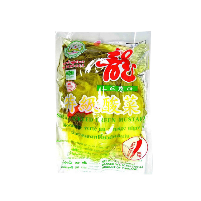 TWIN IVORY Sour Mustard Green With Chilli 350g (Case 36)