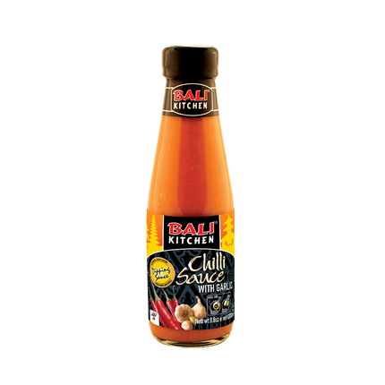 Bali Kitchen Chili Sauce With Garlic 200ml (Case 24)