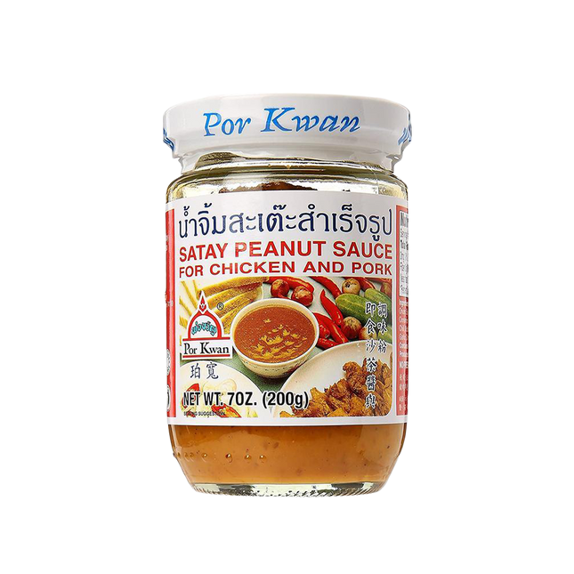 POR KWAN Satay Peanut Sauce 200g (Case 24)