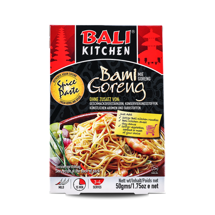Bali Kitchen Mie Goreng (Fried Noodle) Spice Paste 50g (Case 90)