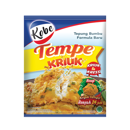 Kobe Coating Mix For Fried Tempeh 200g (Case 24)