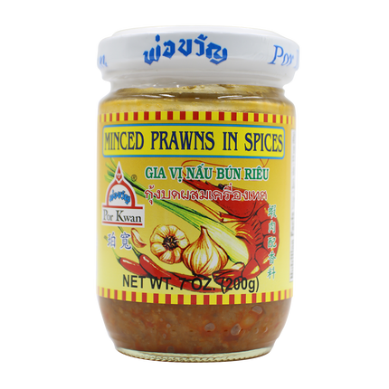 POR KWAN Minced Prawn In Spices 200g (Case 24)