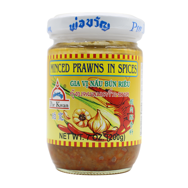 POR KWAN Minced Prawn In Spices 200g (Case 24)